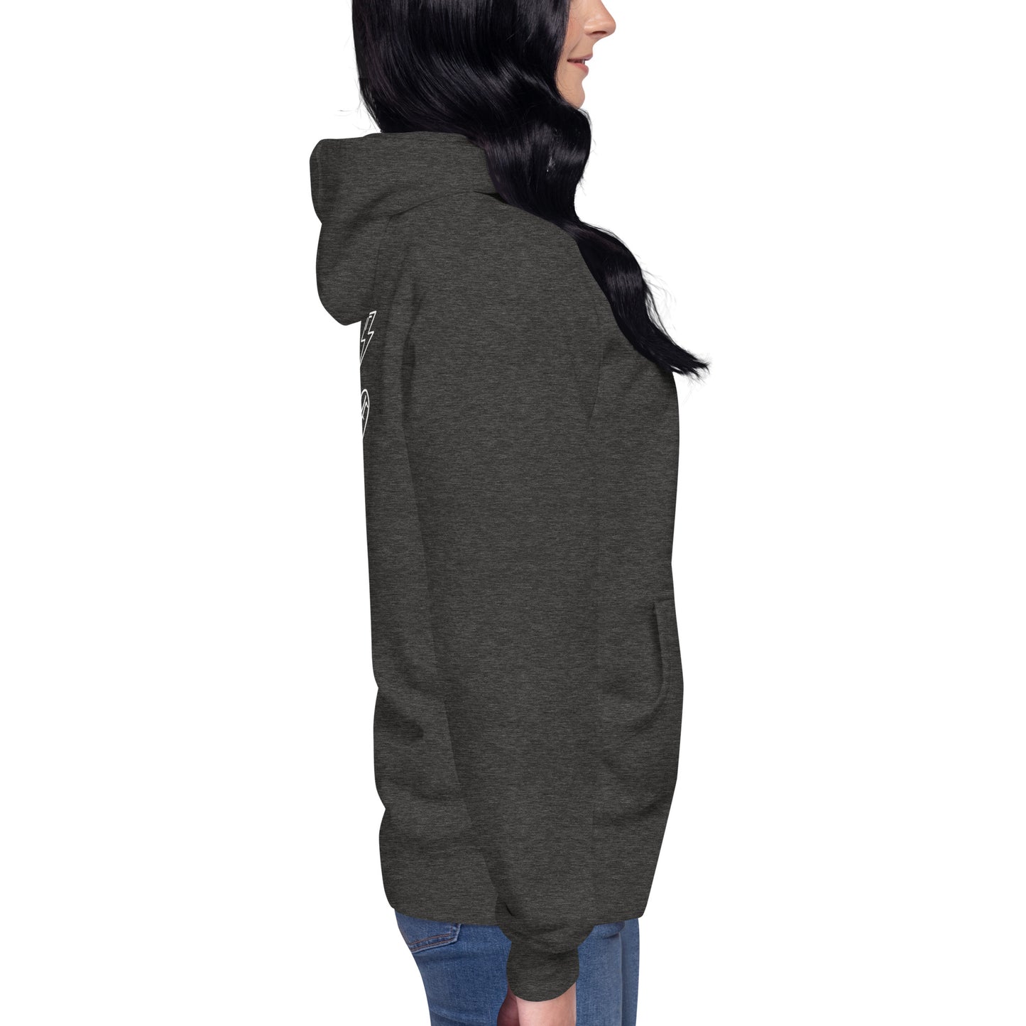 "SMALL BUSINESS LOVE" with business designs on back - Premium Hoodie - EMPOWERED YOU DESIGNS, LLC