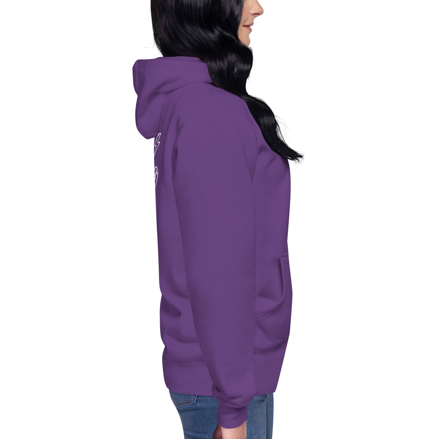 "SMALL BUSINESS LOVE" with business designs on back - Premium Hoodie - EMPOWERED YOU DESIGNS, LLC