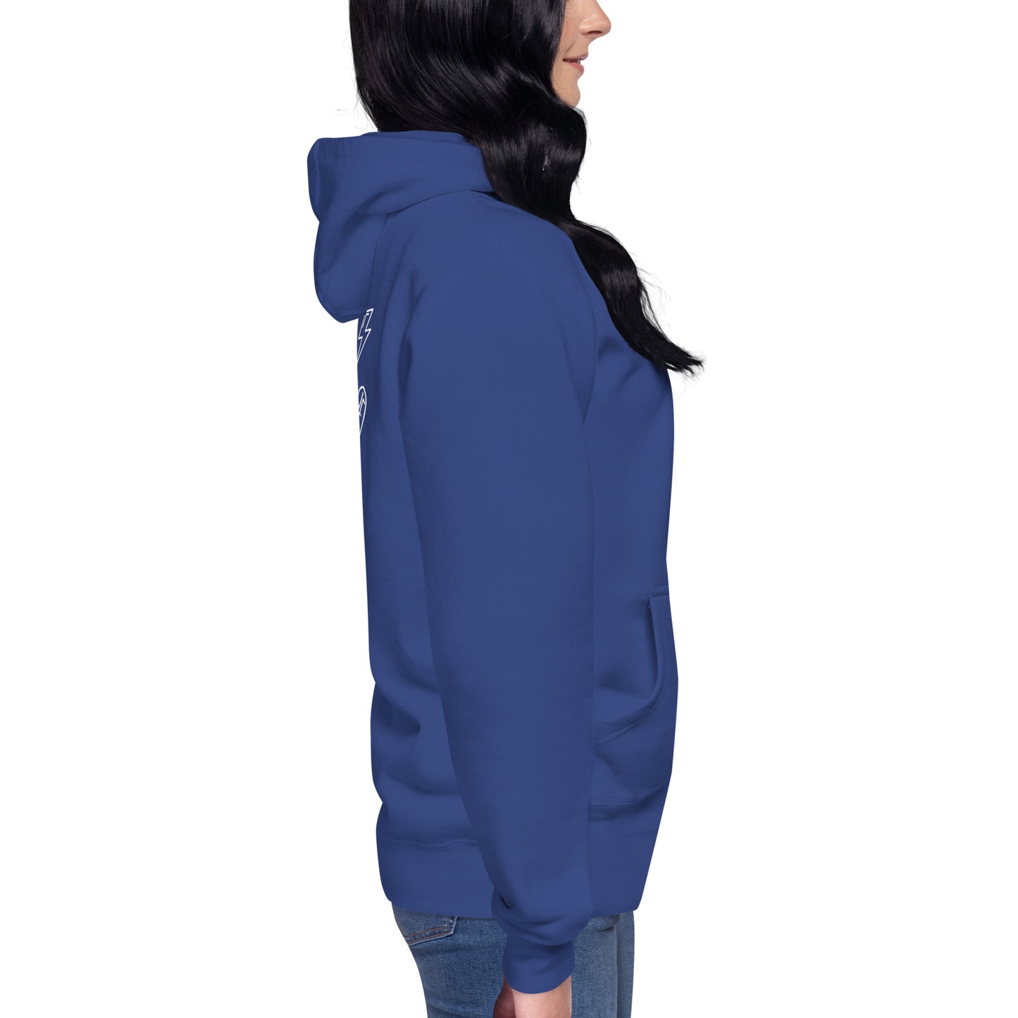 "SMALL BUSINESS LOVE" with business designs on back - Premium Hoodie - EMPOWERED YOU DESIGNS, LLC
