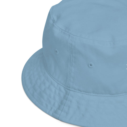 "SELF LOVE ERA" Embroidered Organic Cotton Bucket Hat - EMPOWERED YOU DESIGNS, LLC