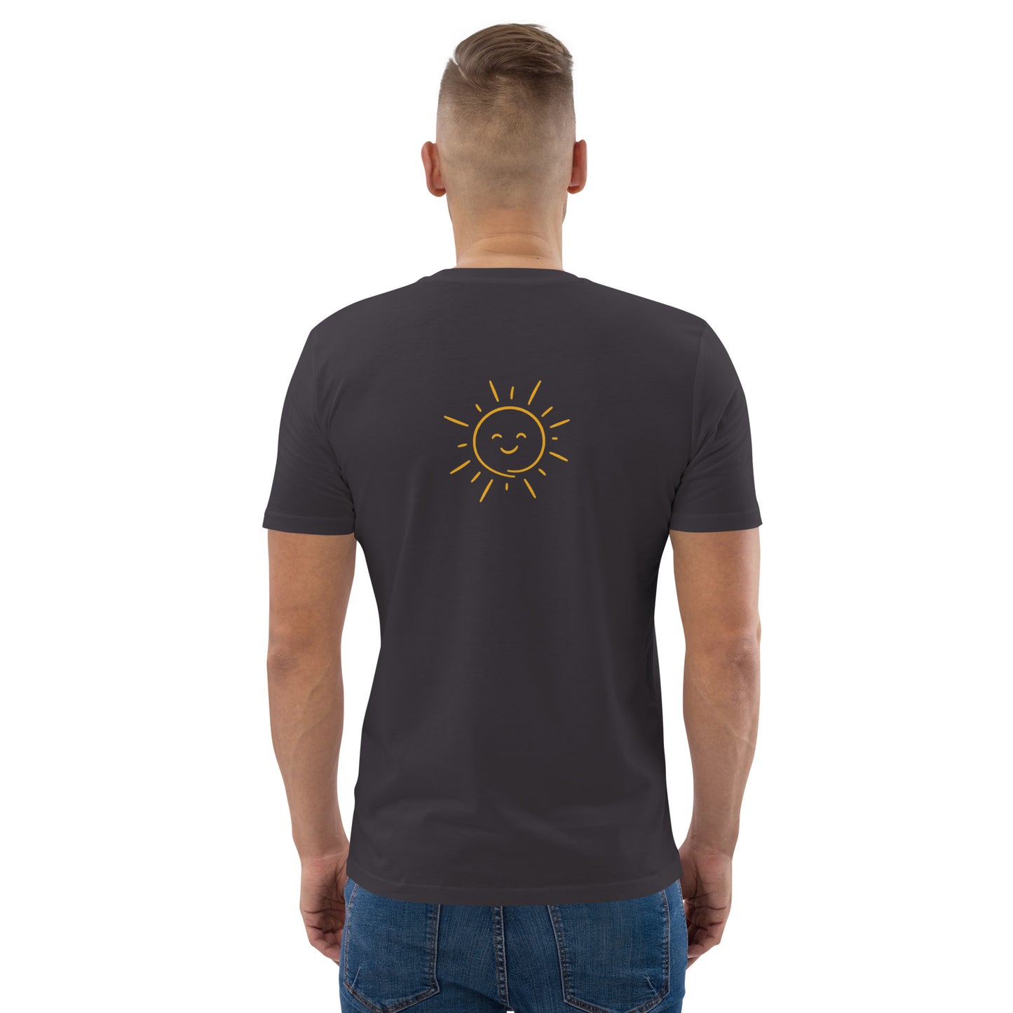 Men's "TOUGH TIMES DON'T LAST. TOUGH PEOPLE DO." Embroidered Organic Cotton T-Shirt - EMPOWERED YOU DESIGNS, LLC