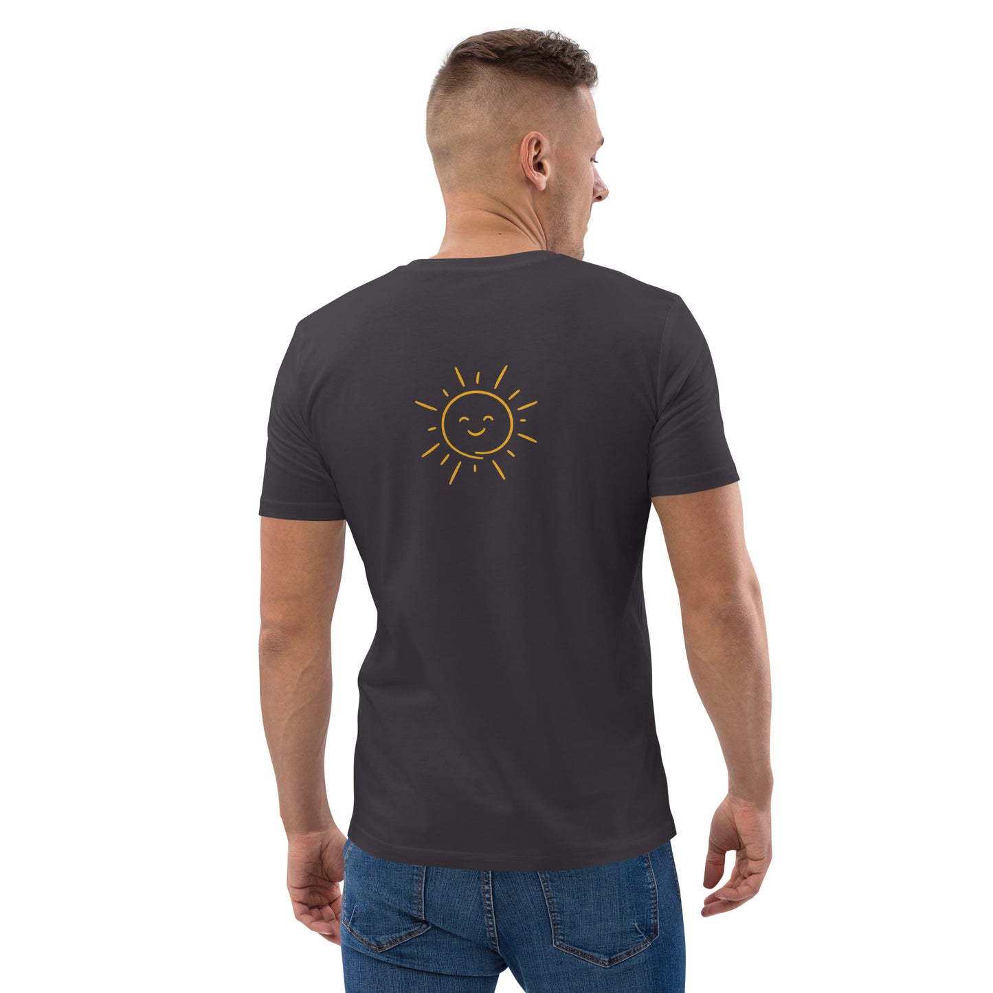 Men's "TOUGH TIMES DON'T LAST. TOUGH PEOPLE DO." Embroidered Organic Cotton T-Shirt - EMPOWERED YOU DESIGNS, LLC