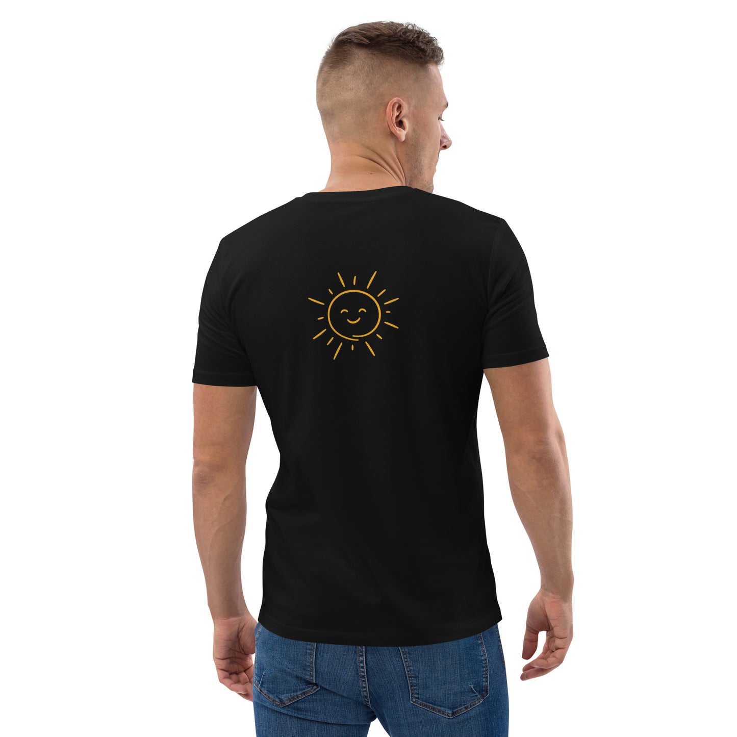 Men's "TOUGH TIMES DON'T LAST. TOUGH PEOPLE DO." Embroidered Organic Cotton T-Shirt - EMPOWERED YOU DESIGNS, LLC
