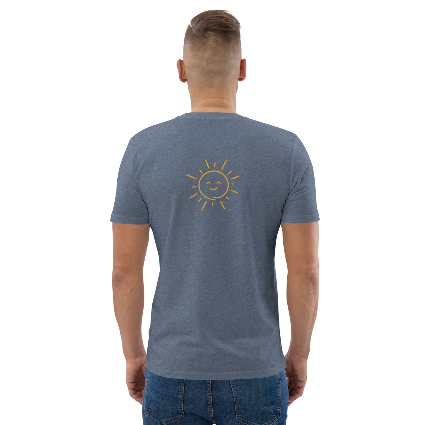 Men's "TOUGH TIMES DON'T LAST. TOUGH PEOPLE DO." Embroidered Organic Cotton T-Shirt - EMPOWERED YOU DESIGNS, LLC