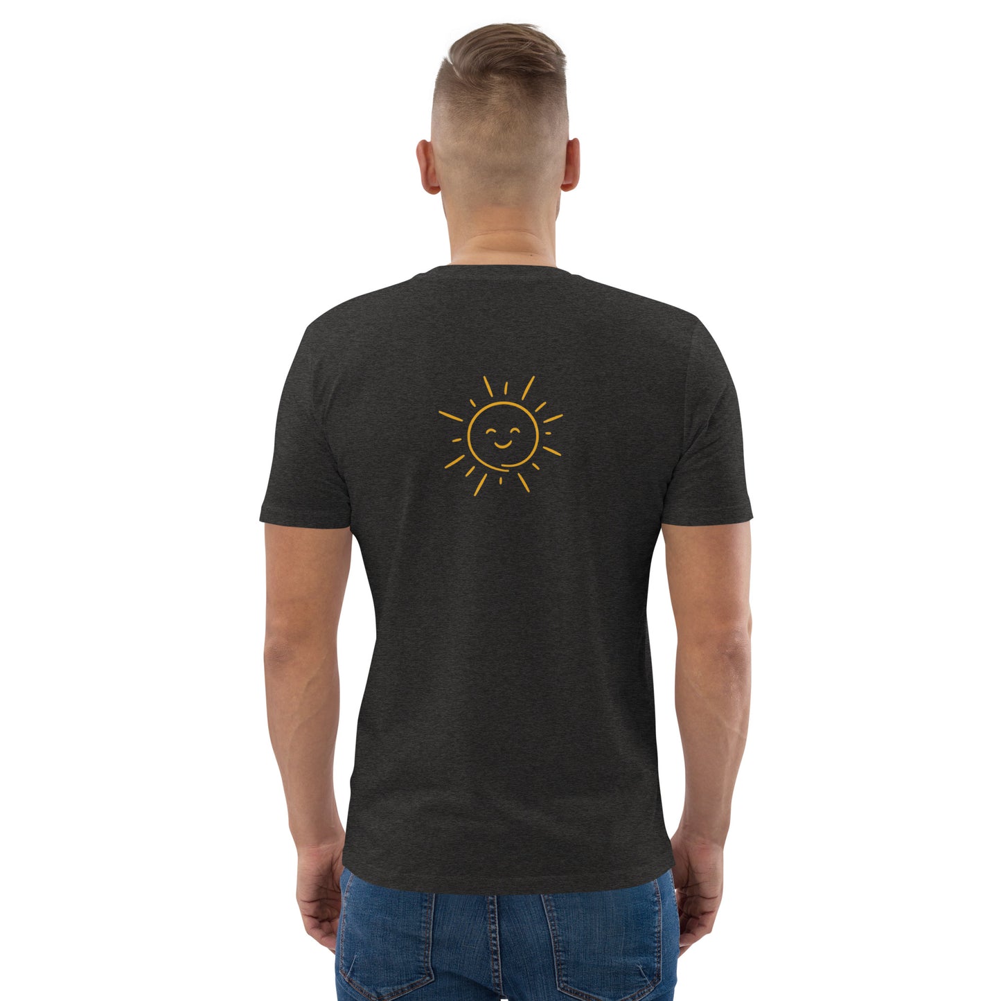 Men's "TOUGH TIMES DON'T LAST. TOUGH PEOPLE DO." Embroidered Organic Cotton T-Shirt - EMPOWERED YOU DESIGNS, LLC