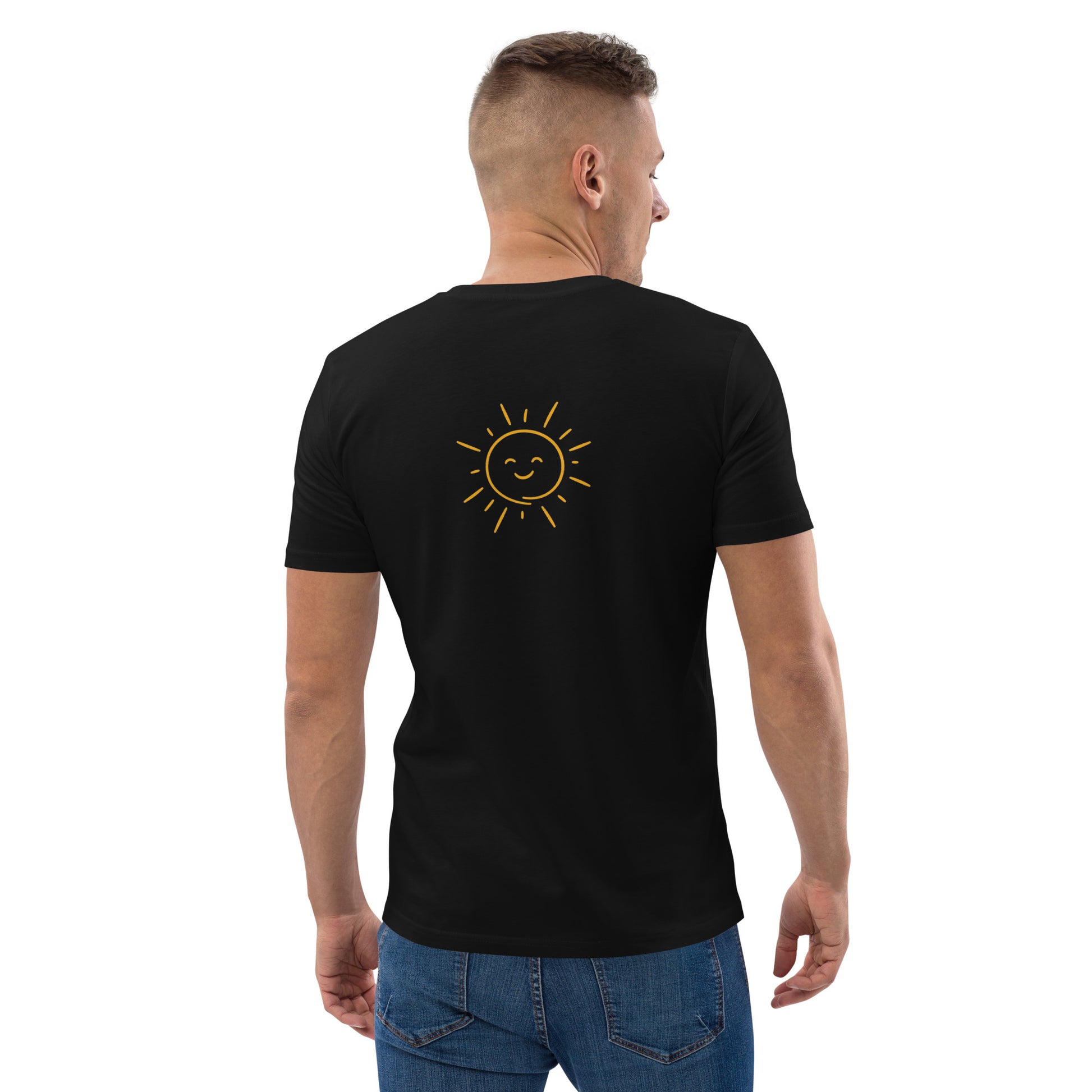 Men's "TOUGH TIMES DON'T LAST. TOUGH PEOPLE DO." Embroidered Organic Cotton T-Shirt