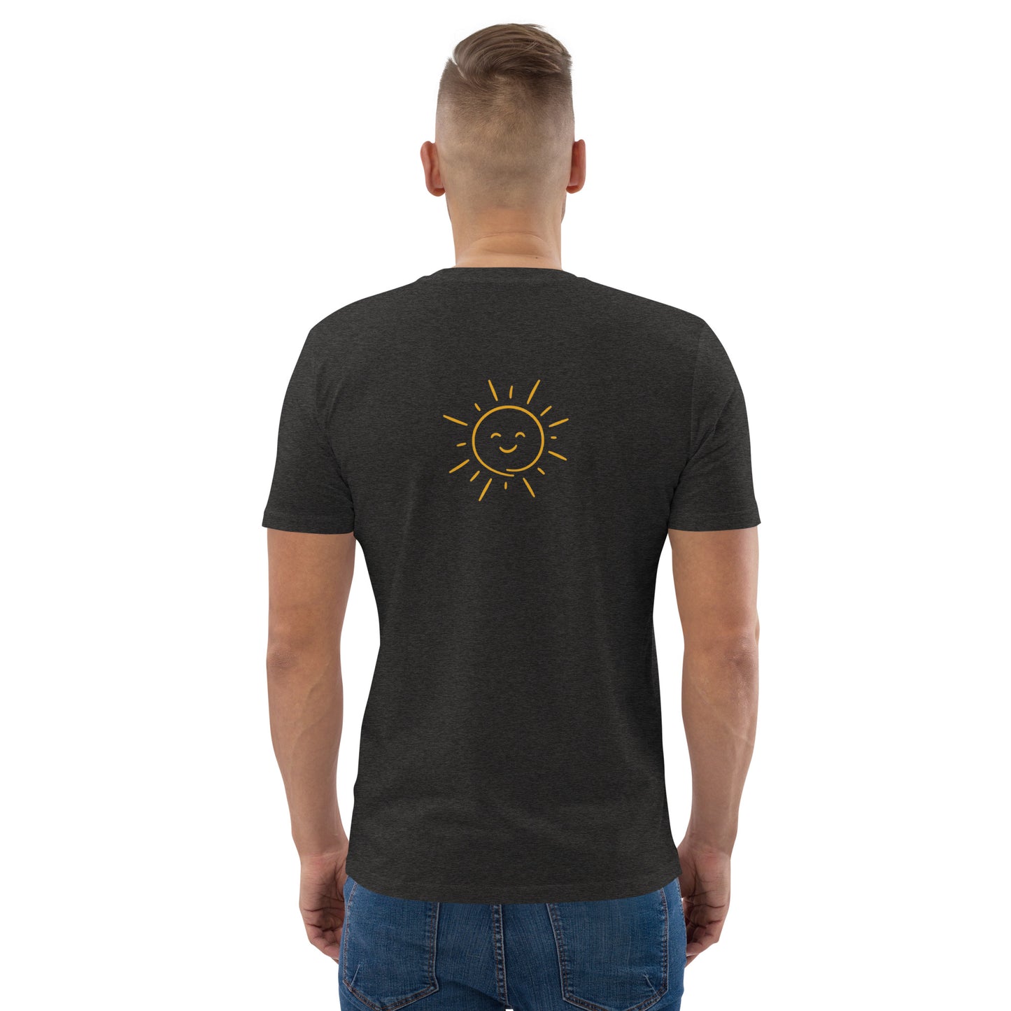 Men's "TOUGH TIMES DON'T LAST. TOUGH PEOPLE DO." Embroidered Organic Cotton T-Shirt