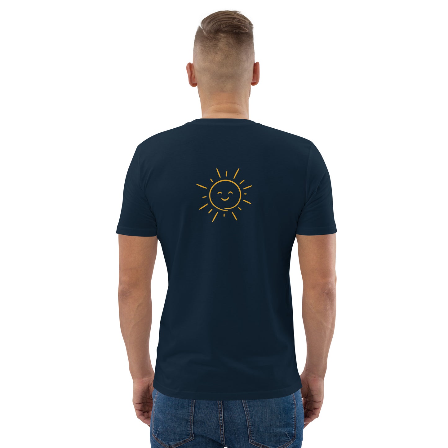 Men's "TOUGH TIMES DON'T LAST. TOUGH PEOPLE DO." Embroidered Organic Cotton T-Shirt