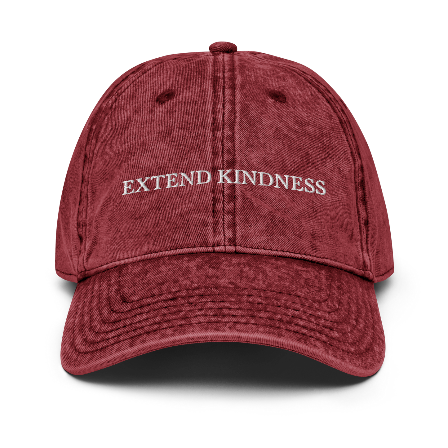"EXTEND KINDNESS" Embroidered Vintage Cap